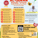 Festival Tahfizh Dan Tartil AL-QUR’AN Metode UMMI Tingkat TK-SD Se-Jawa Timur